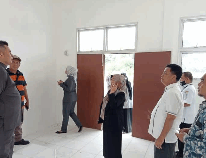 Komisi IV DPRD Kota Jambi Tinjau Pembangunan SMPN 26 di Kelurahan Eka Jaya