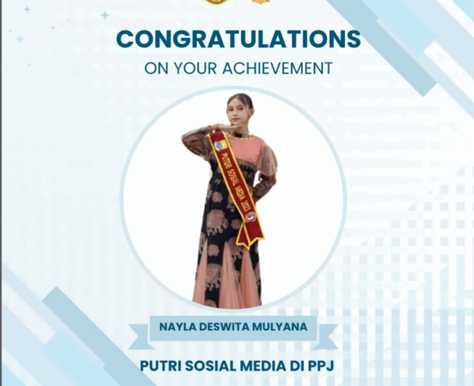 Selamat dan Sukses untuk Nayla Deswita Mulyana, Siswi SMP Negeri 26 Kota Jambi