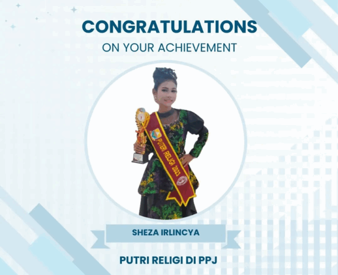 Selamat dan sukses atas prestasinya siswi SMP Negeri 26 KOTA JAMBI di acara Putra Putri Jambi